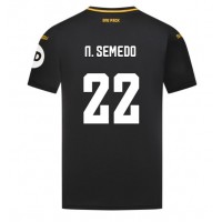 Wolves Nelson Semedo #22 Fußballbekleidung Auswärtstrikot 2024-25 Kurzarm